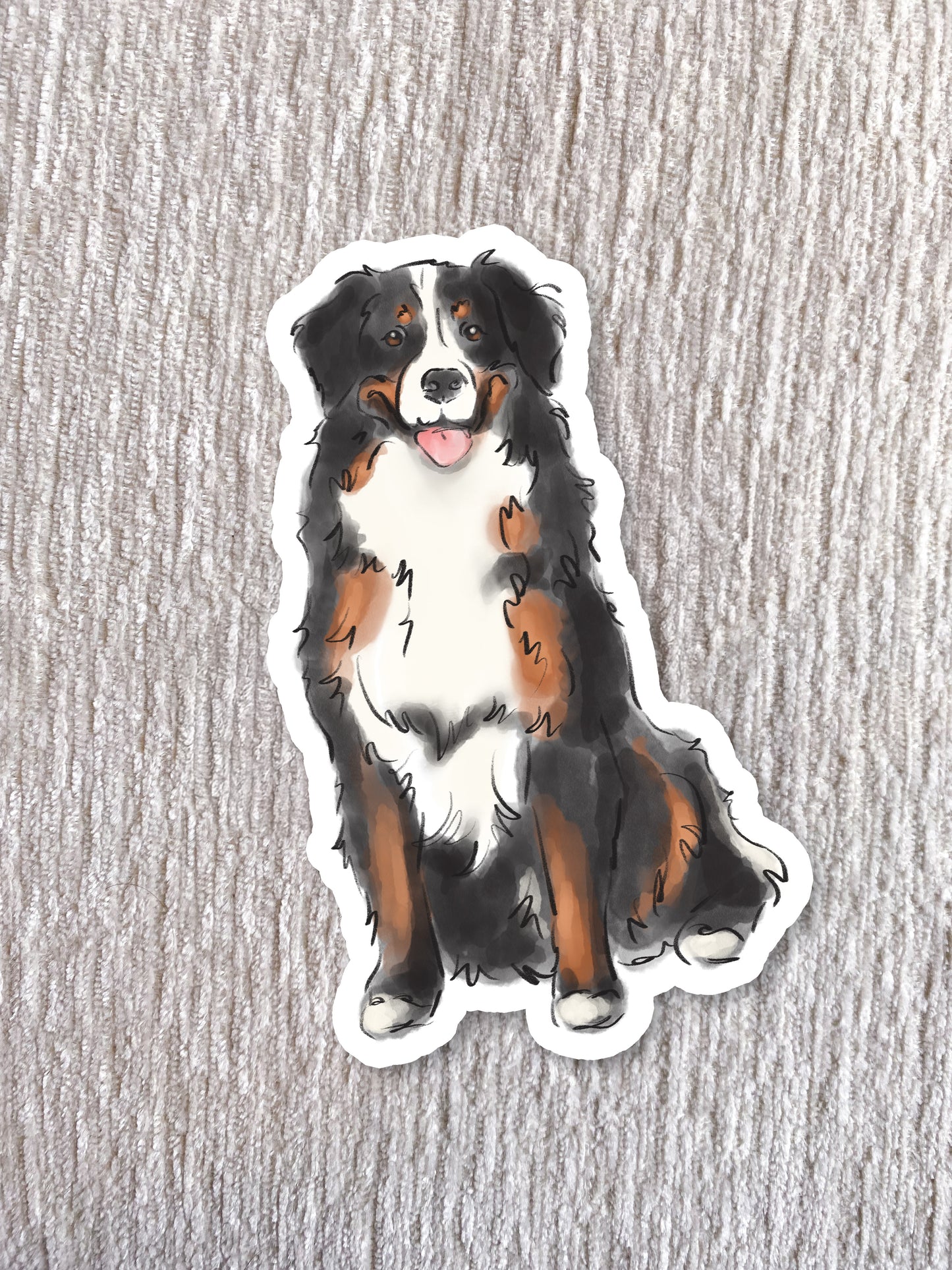 Bernese Mountain Dog Sticker