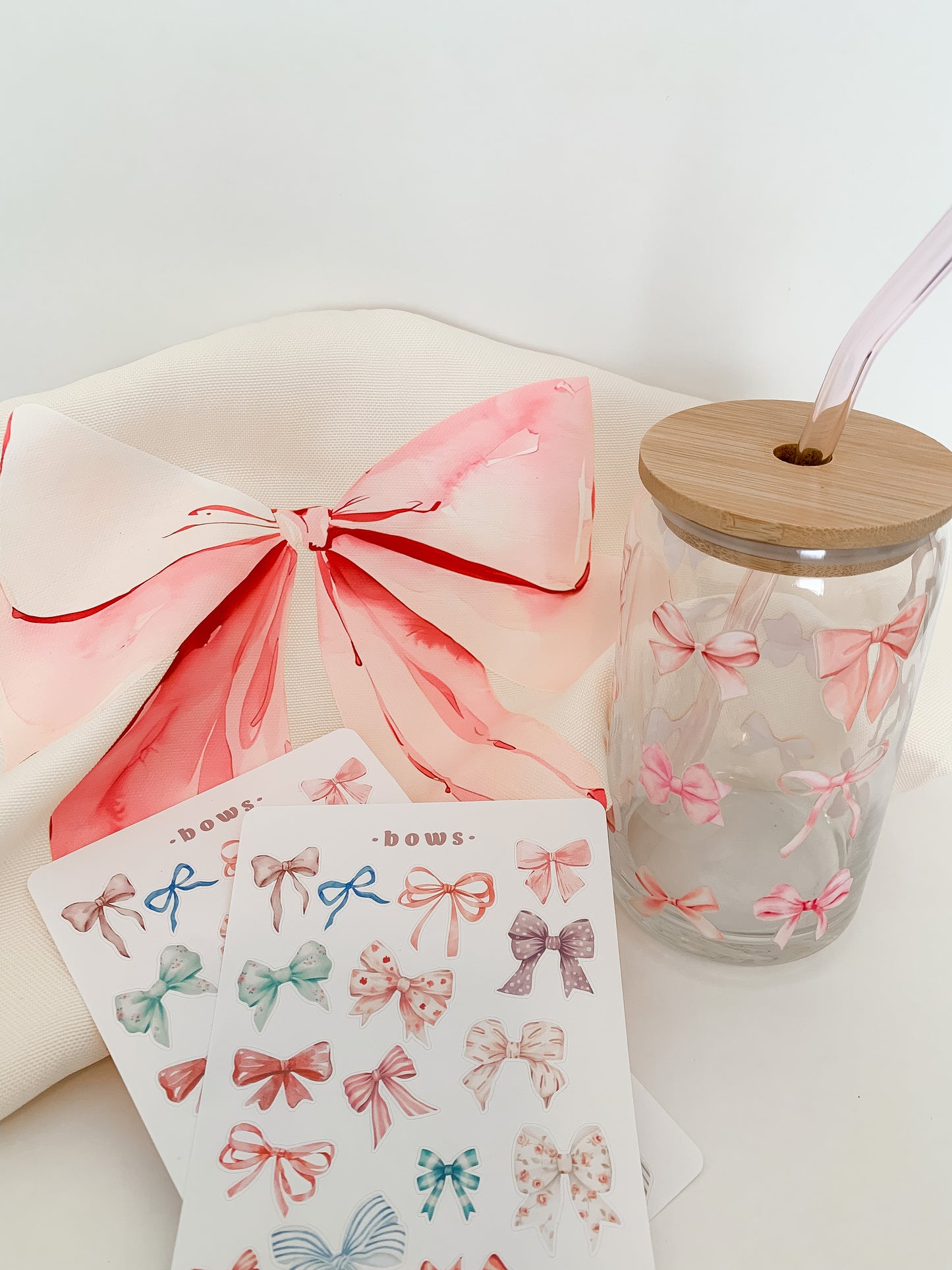 Coquette Bows Stickersheet