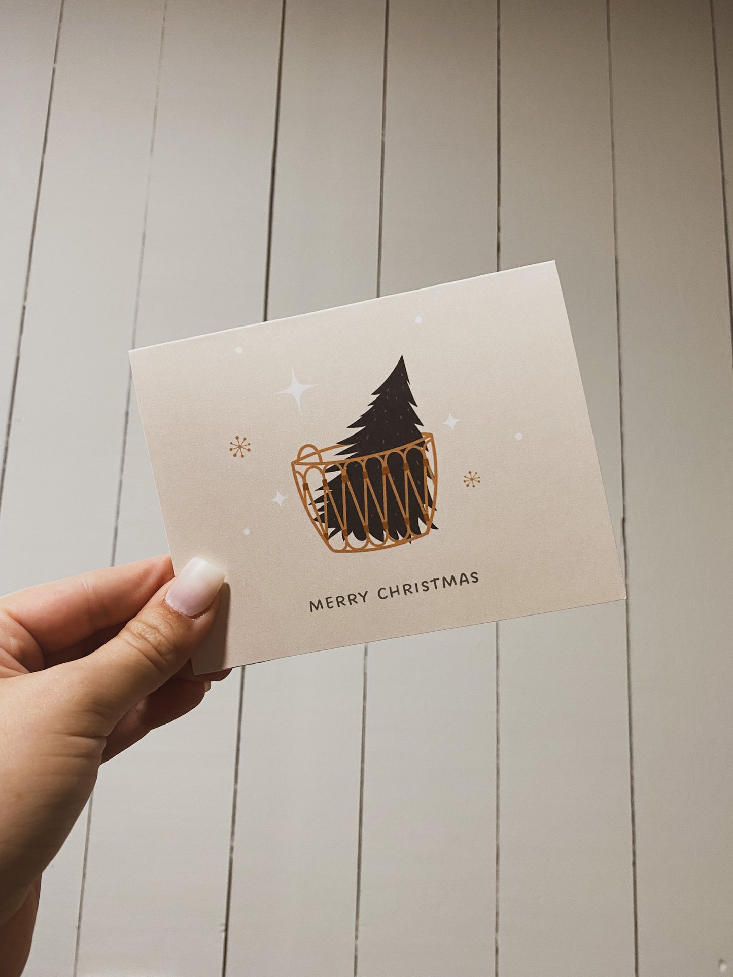 Boho Mini Tree | Christmas Card