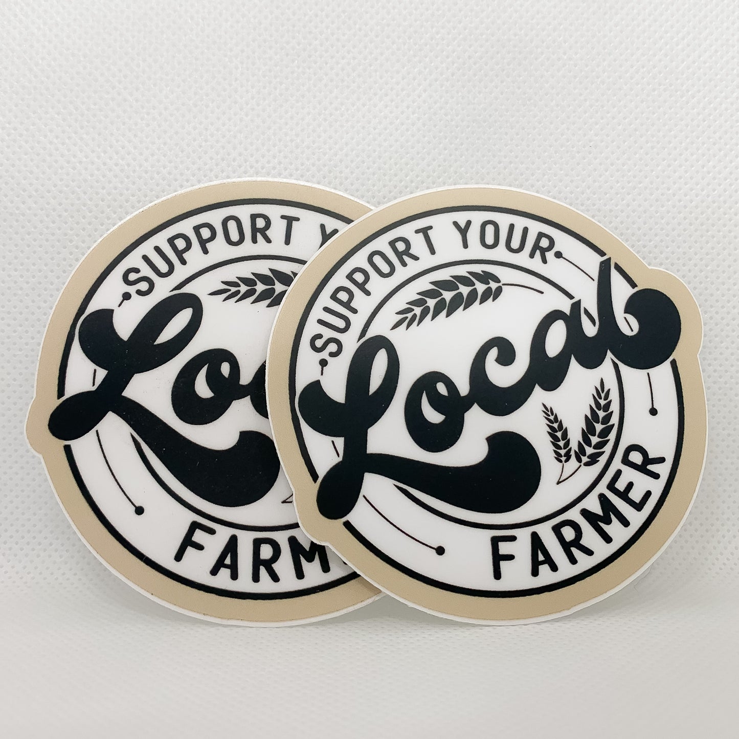 Support Your Local Farmer Sticker