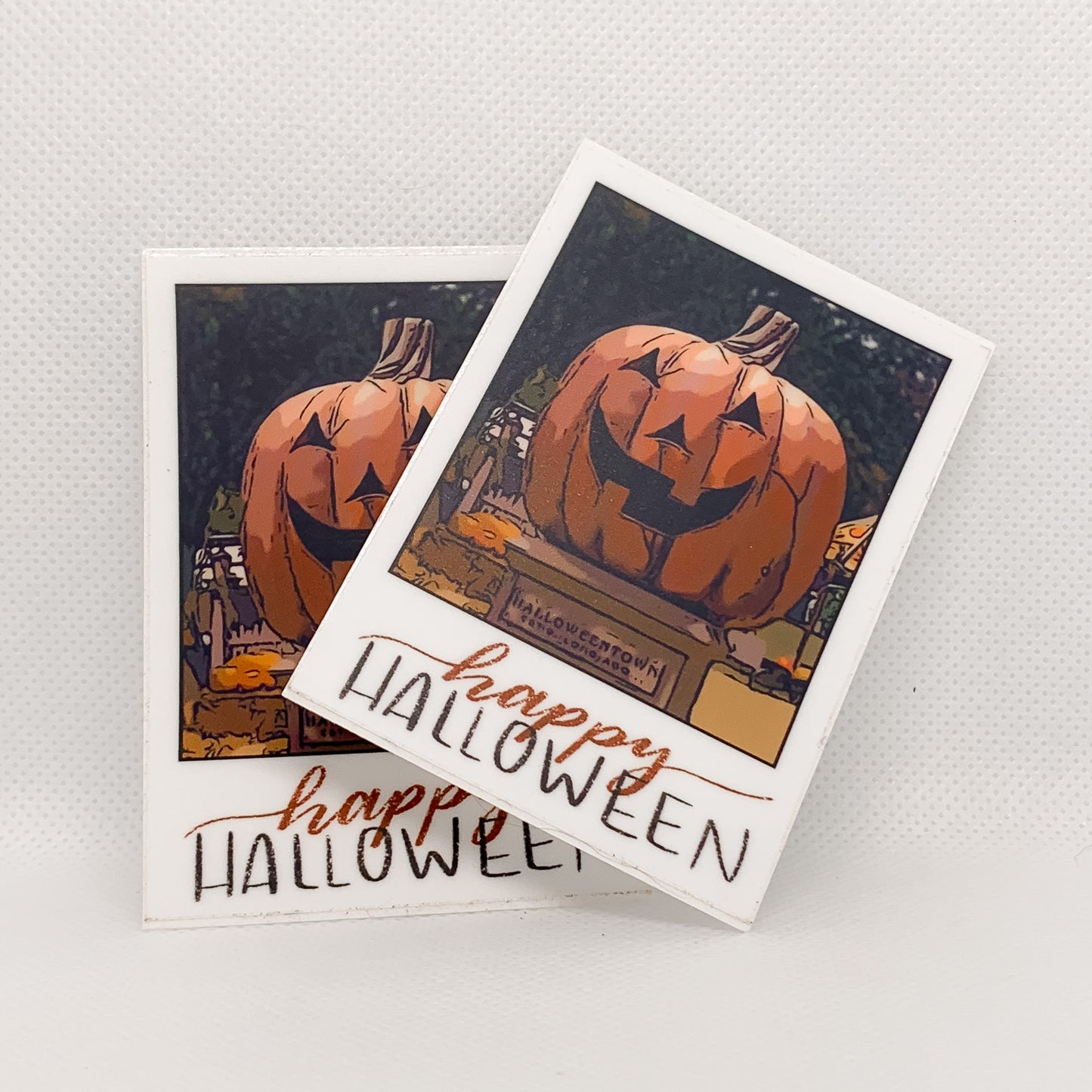Halloweentown Polaroid Sticker