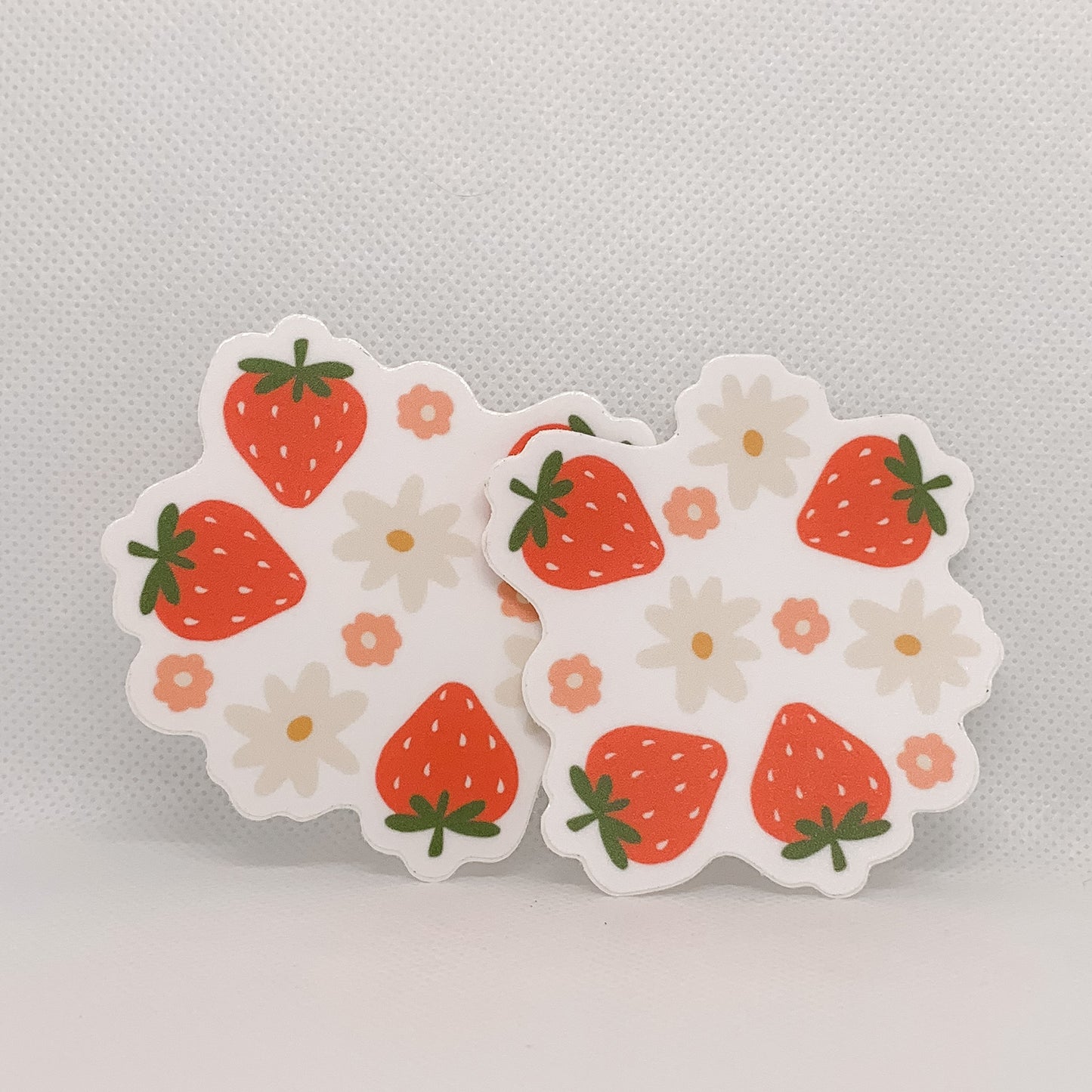 Springtime Strawberries Sticker