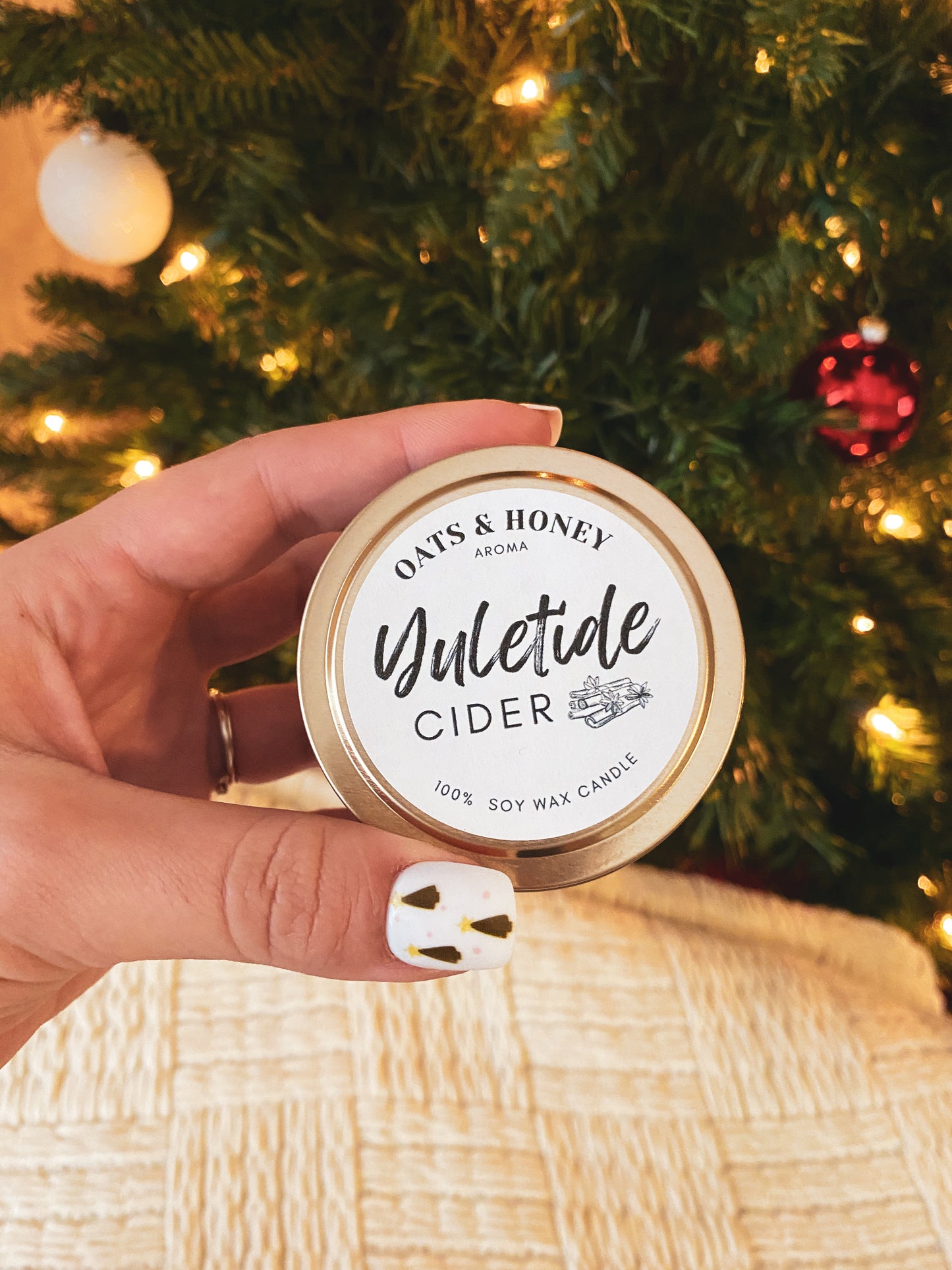 Yuletide Cider | 3 oz. Soy Candle