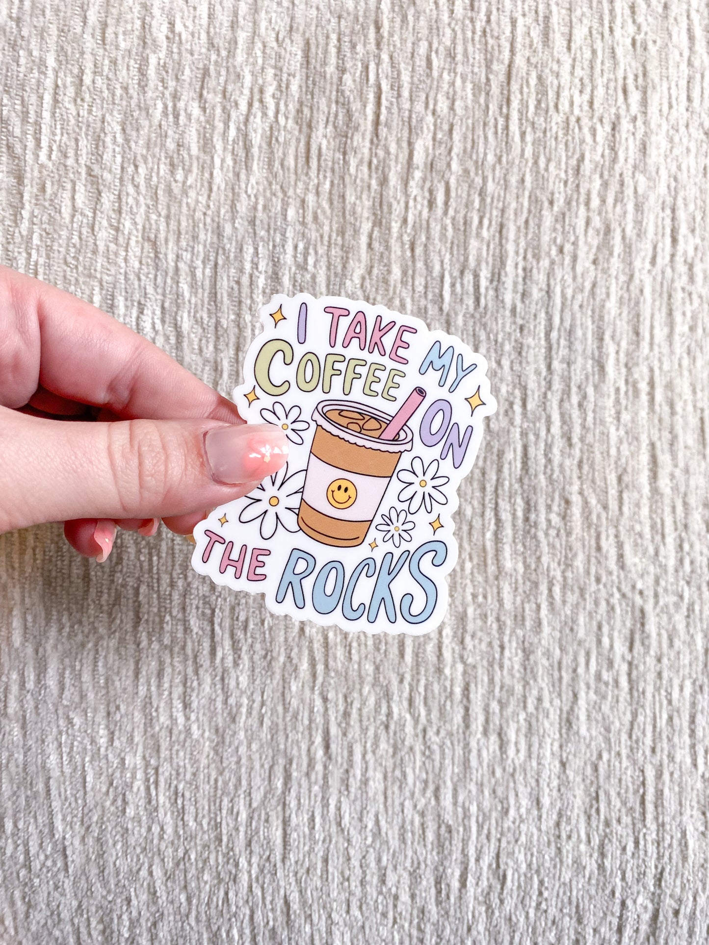 On the Rocks Sticker