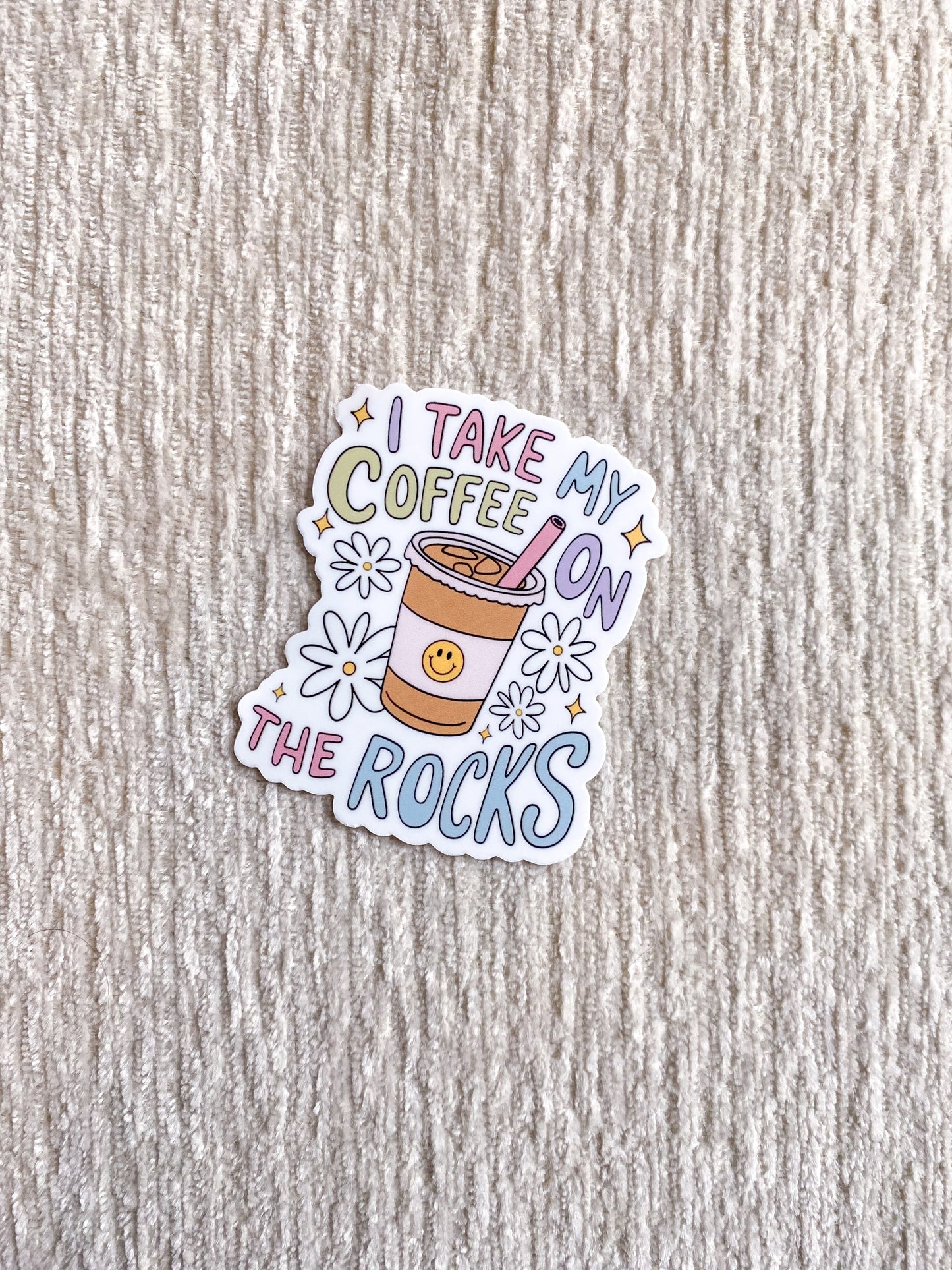On the Rocks Sticker