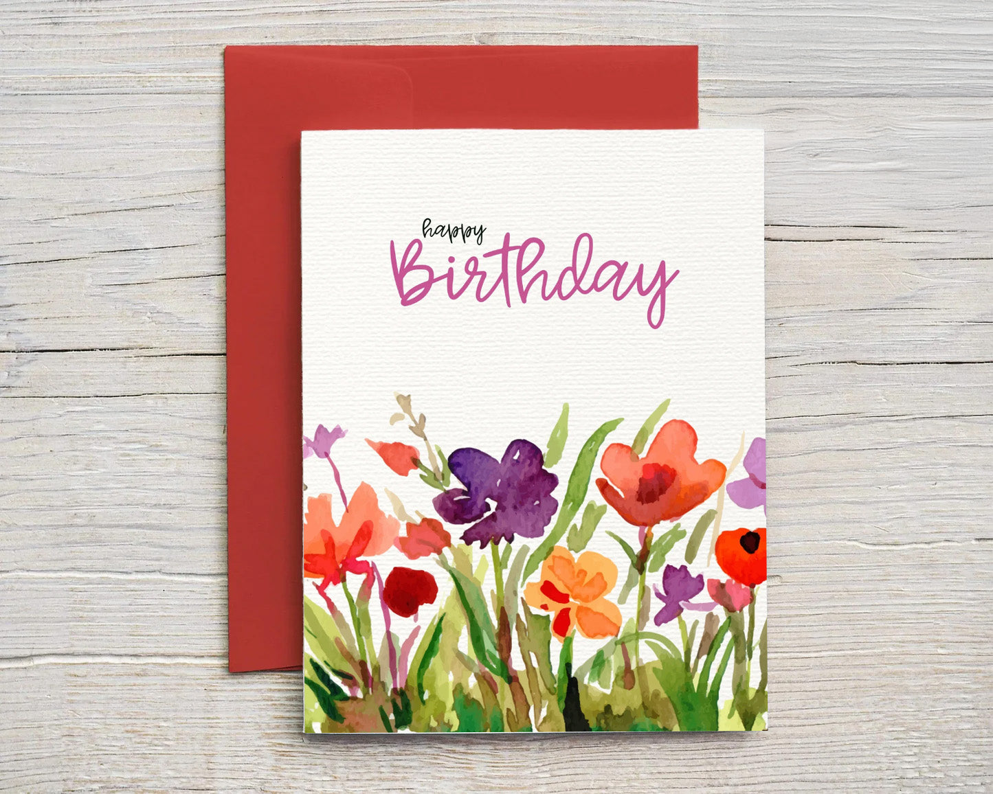 Wildflower Garden | Birthday Card