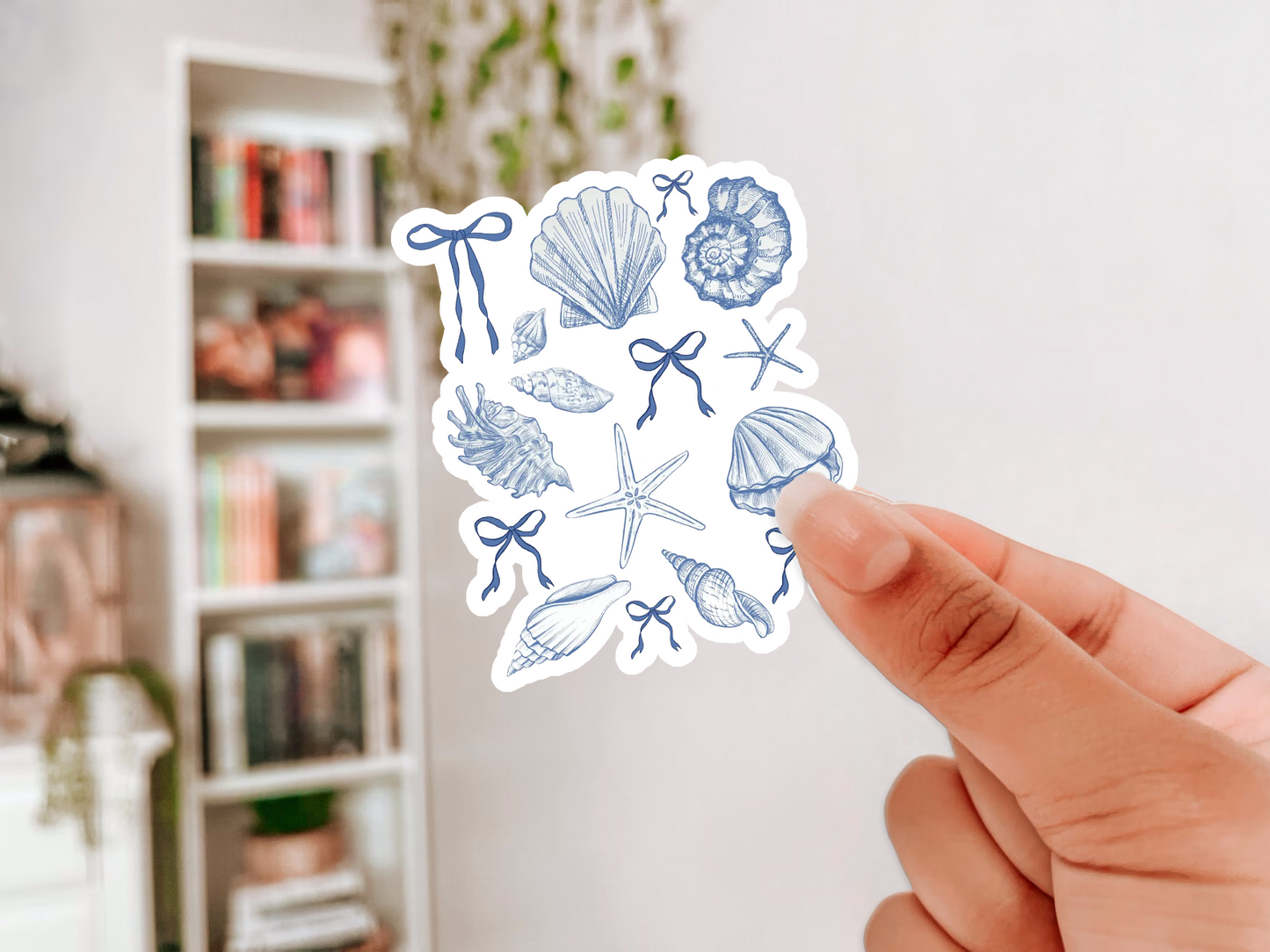 Girly Shells Sticker