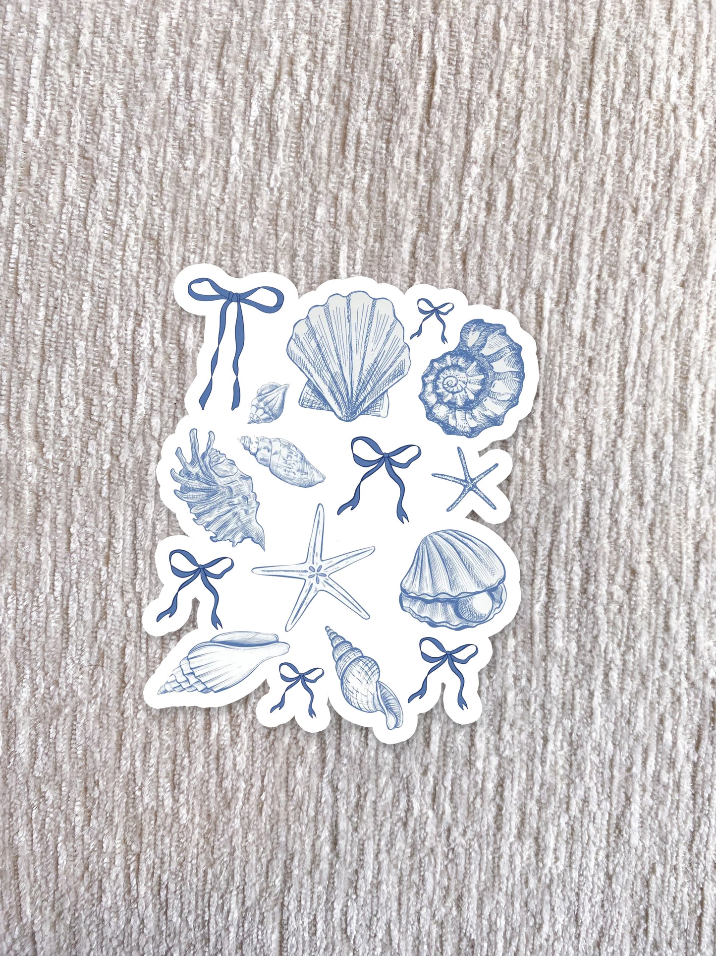 Girly Shells Sticker