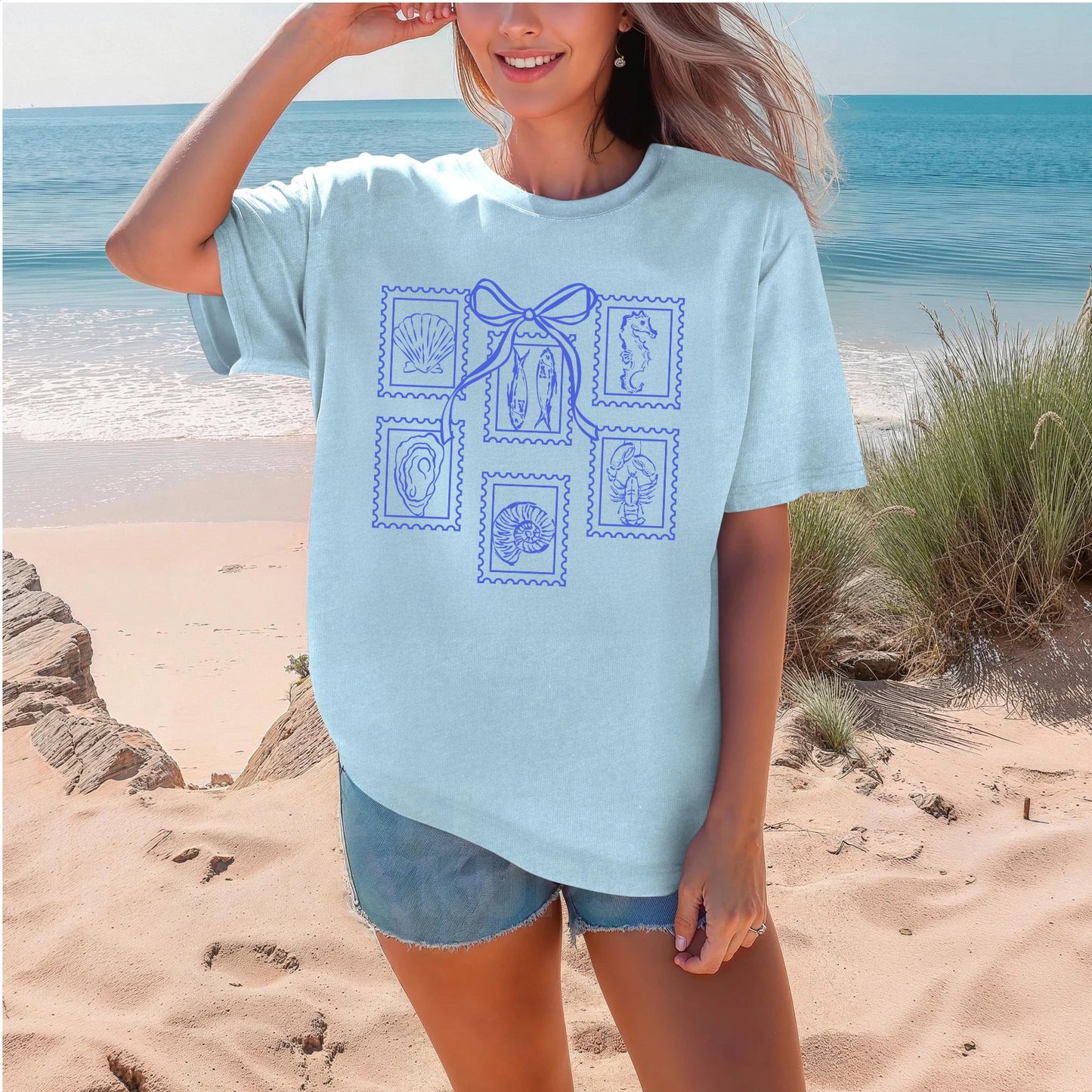 Coastal Postal Tee