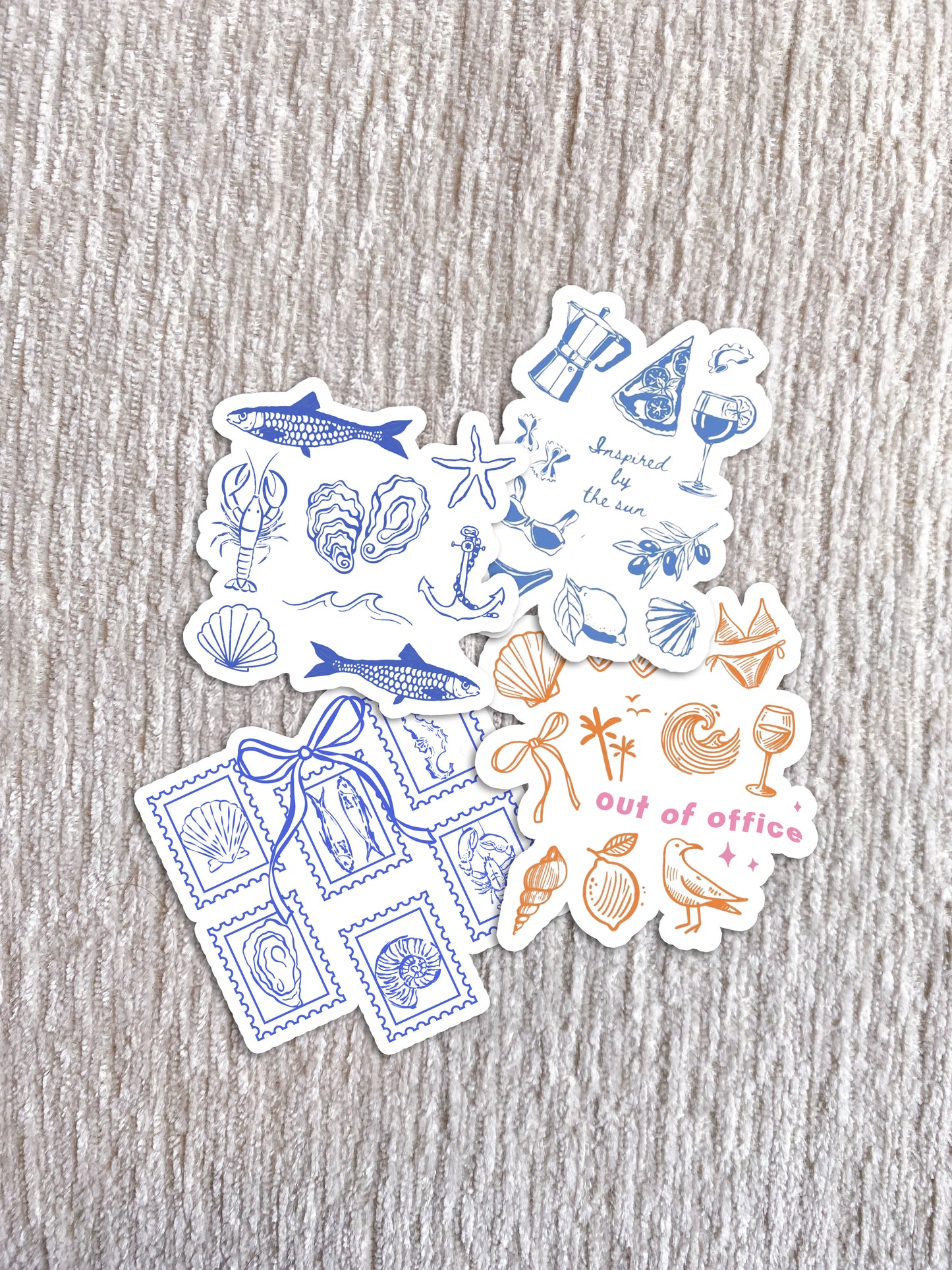 Coastal Girlie Sticker Pack