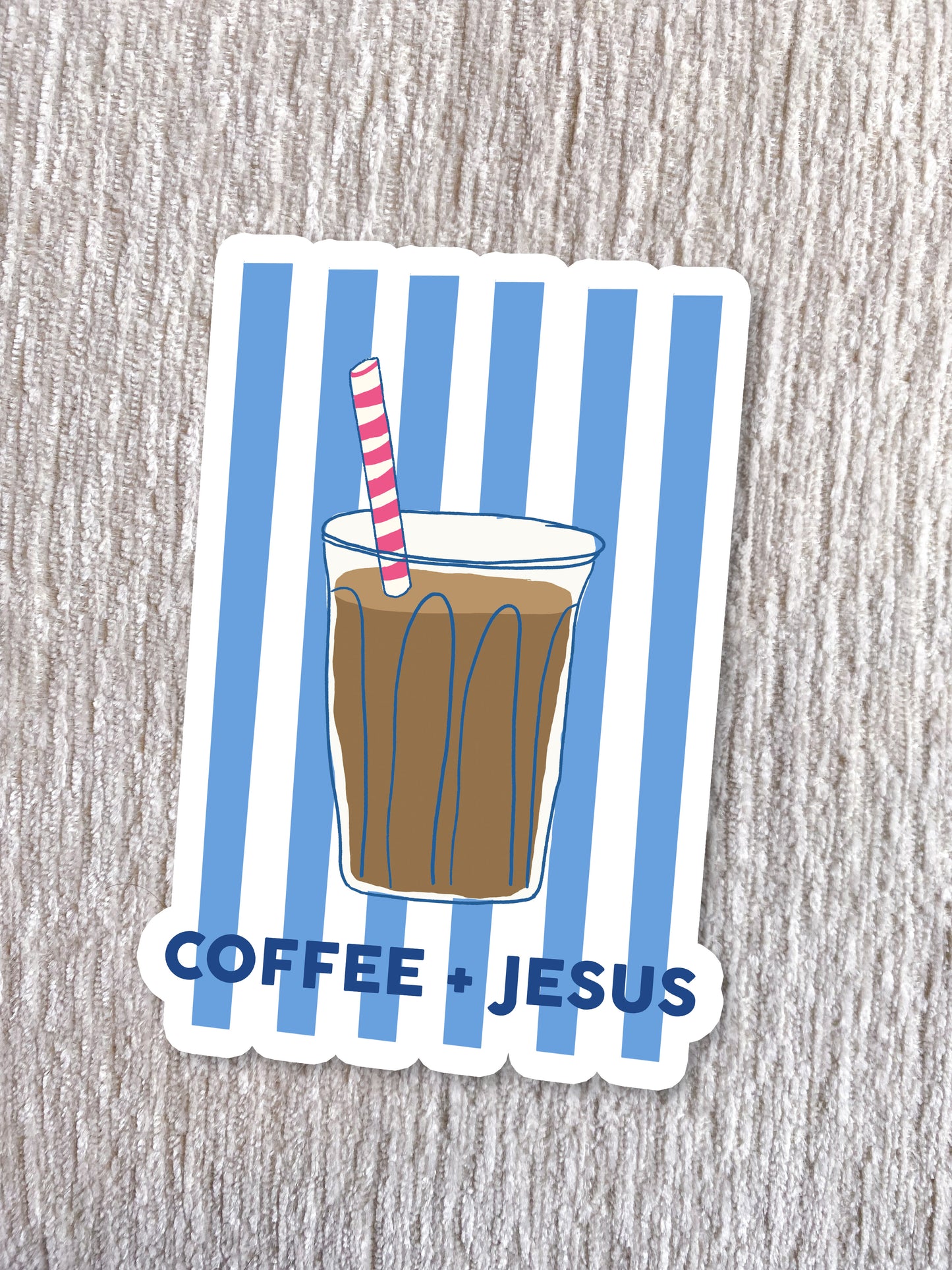 Coffee + Jesus Sticker