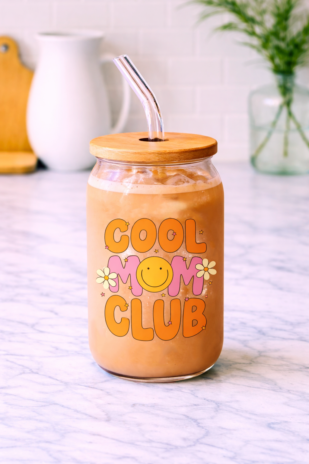 Cool Mom Club | Glass Cup