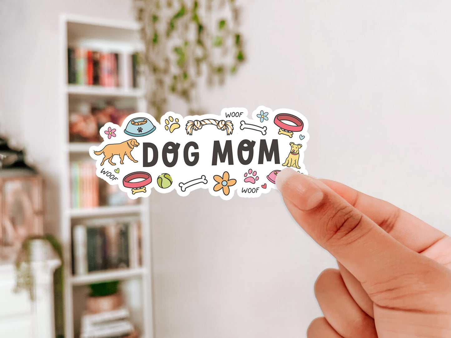 Dog Mom Sticker