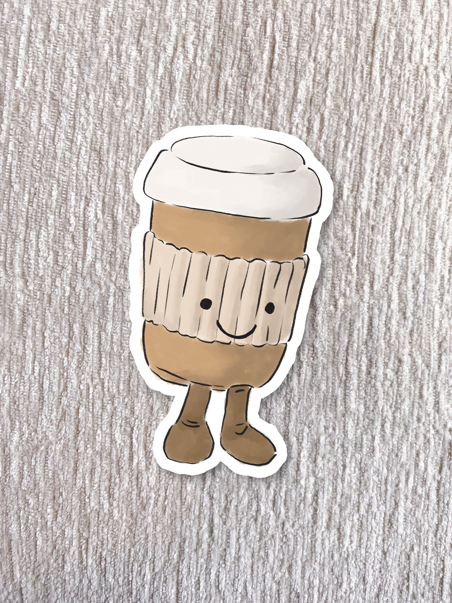 Jellycat Coffee Amusables Sticker