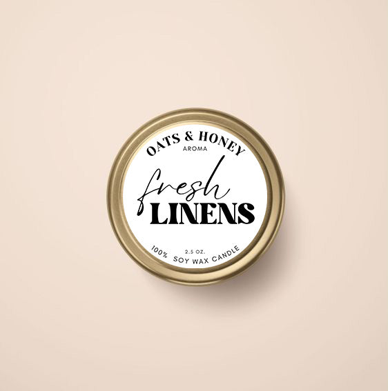 Fresh Linens | 2 oz. Soy Candle