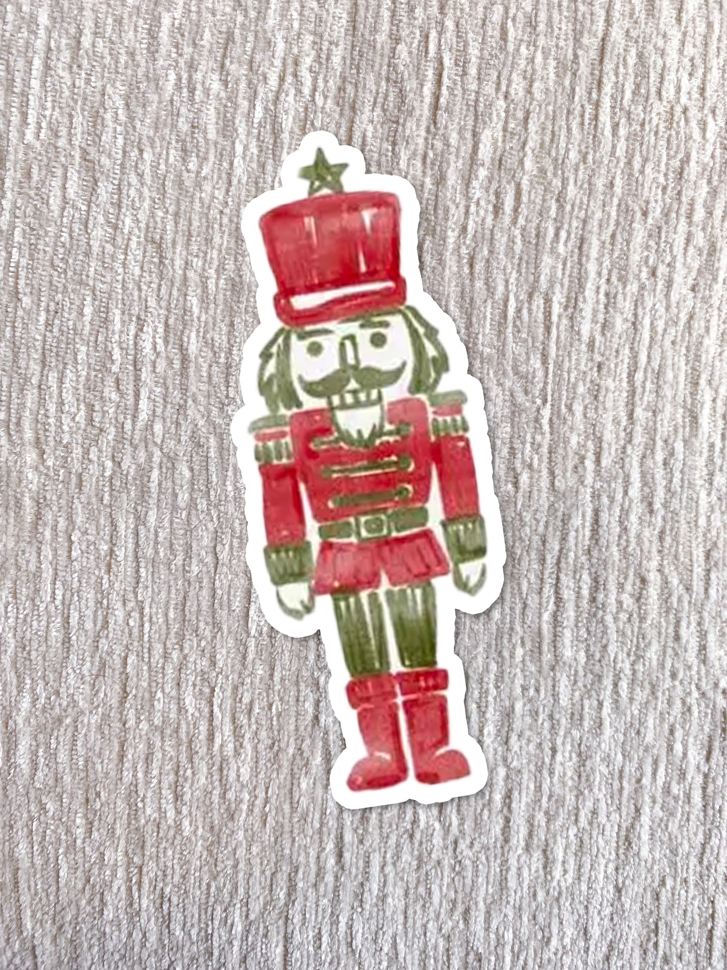 Watercolor Nutcracker Sticker