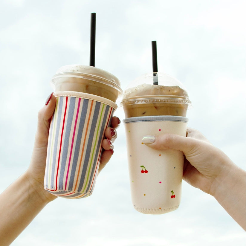 Summer Cherries Iced Coffee Coozie