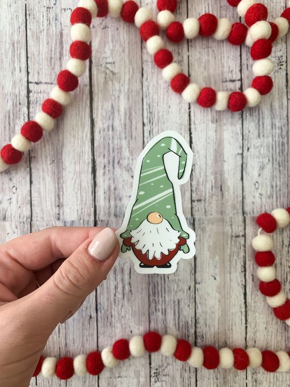 Merry Gnome Sticker
