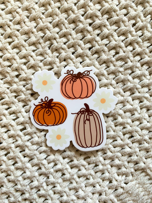 Pumpkin Trio Sticker