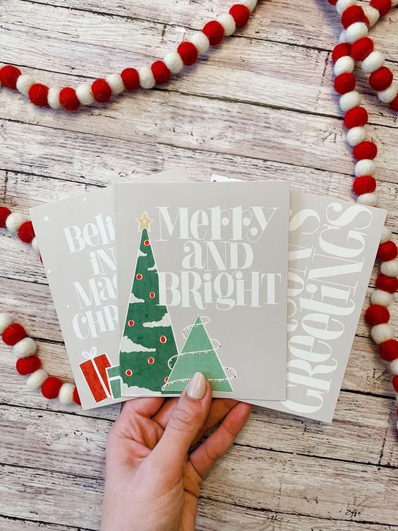 Greeting Card Bundle | Rustic Christmas