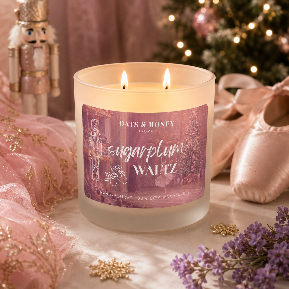 Sugarplum Waltz | Hand-Poured, Soy Wax