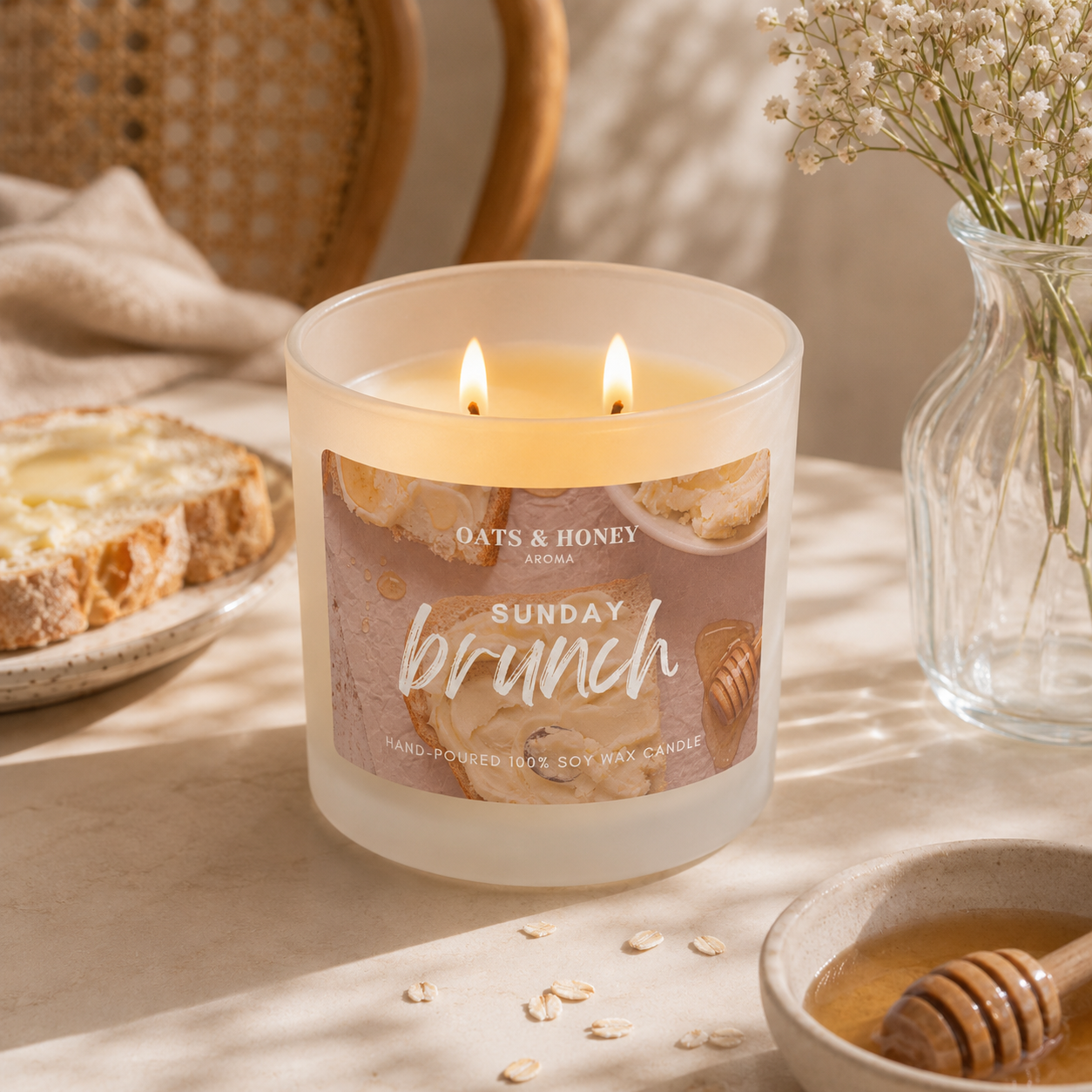 Sunday Brunch | Hand-Poured, Soy Wax