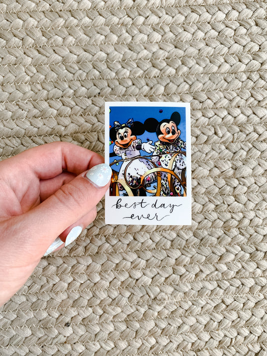 Magic Parade Polaroid Sticker