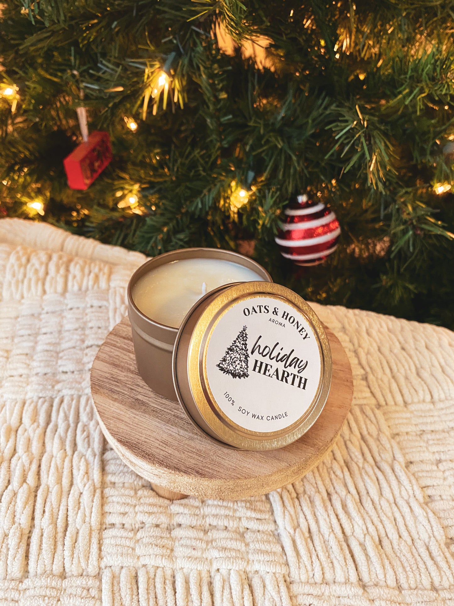 Holiday Hearth | 3 oz. Soy Candle