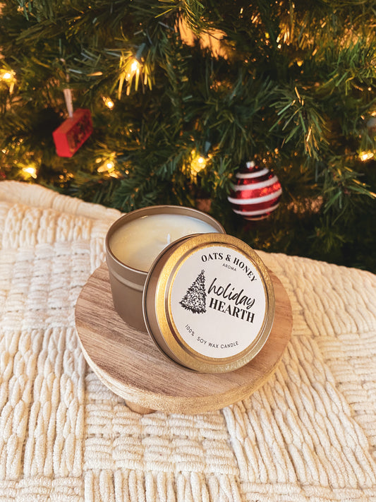 Holiday Hearth | 3 oz. Soy Candle