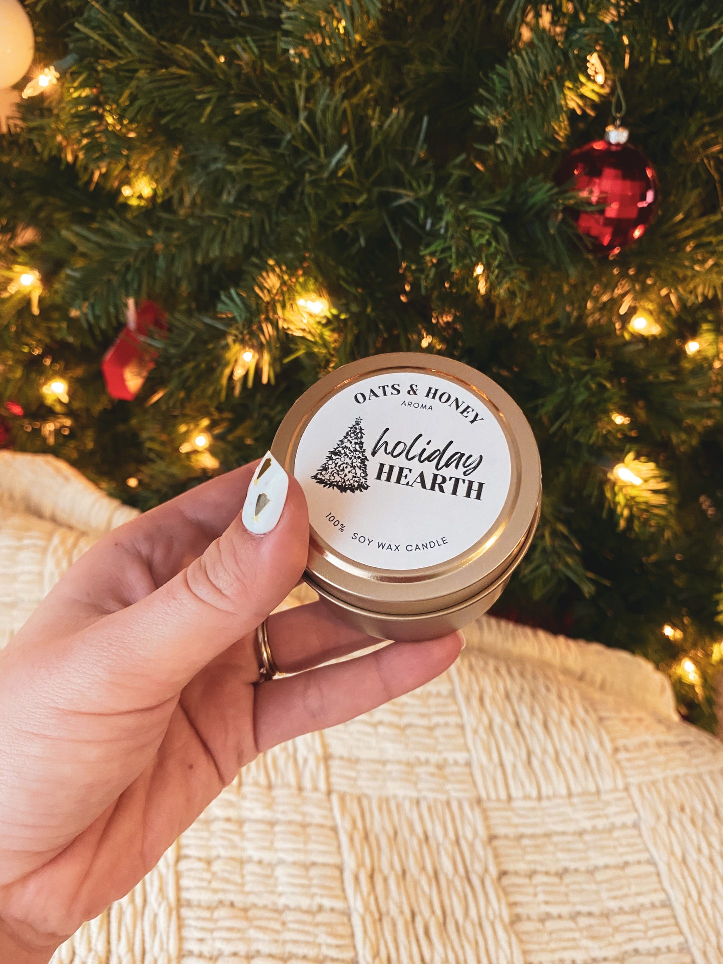 Holiday Hearth | 3 oz. Soy Candle