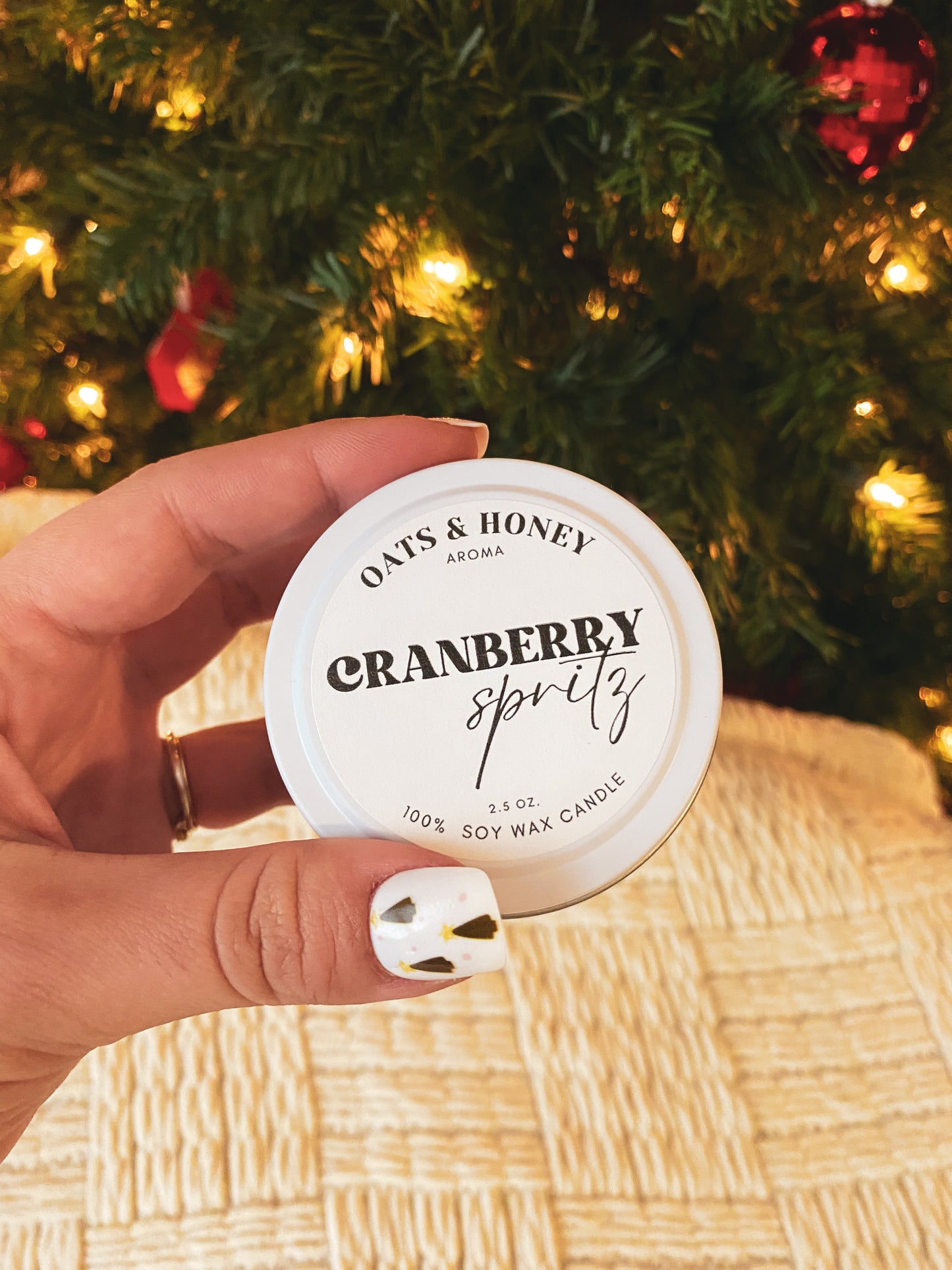 Cranberry Spritz | 3 oz. Soy Candle