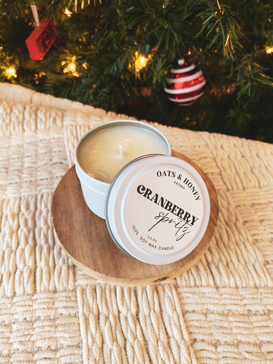 Cranberry Spritz | 3 oz. Soy Candle