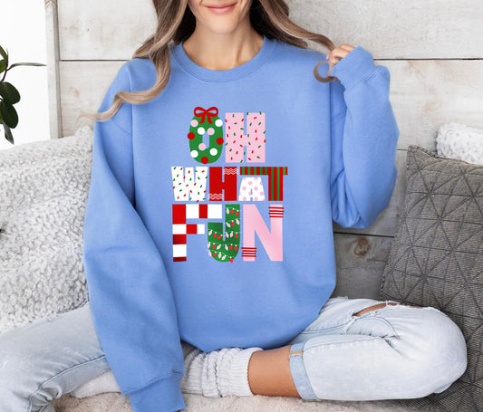 Oh What Fun Crewneck Sweatshirt