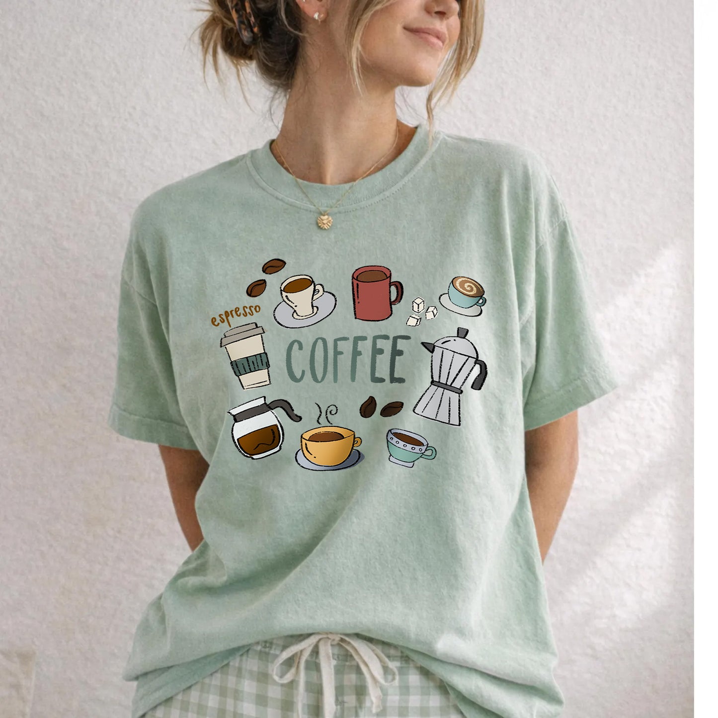 Coffee Doodle Tee