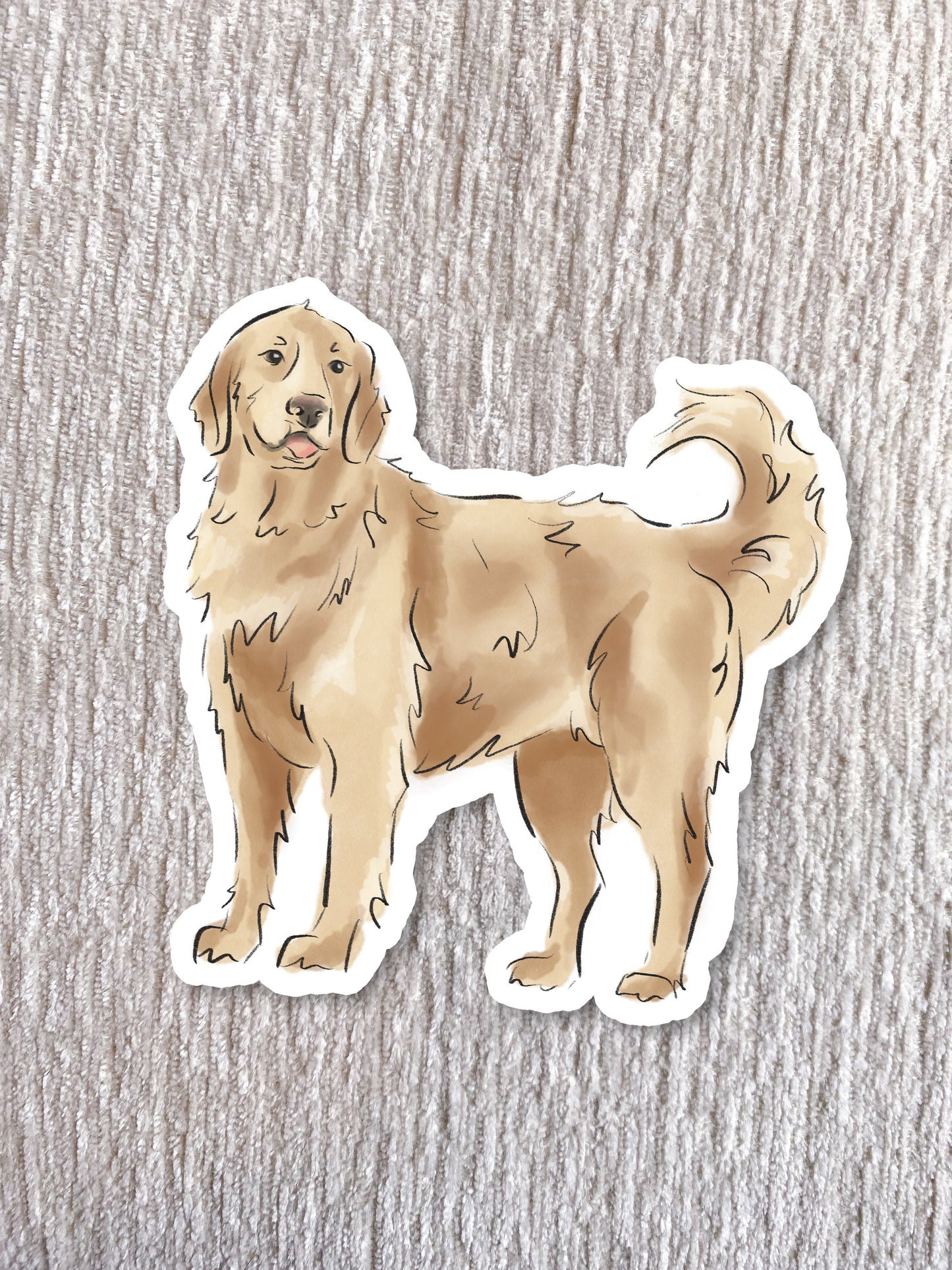 Golden Retriever Sticker