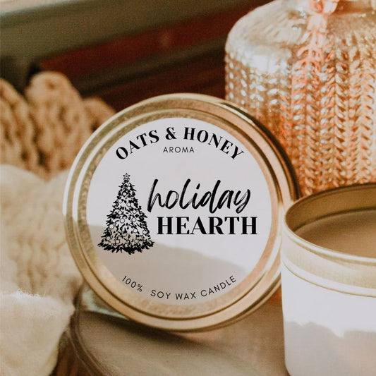 Holiday Hearth | 2 oz. Soy Candle