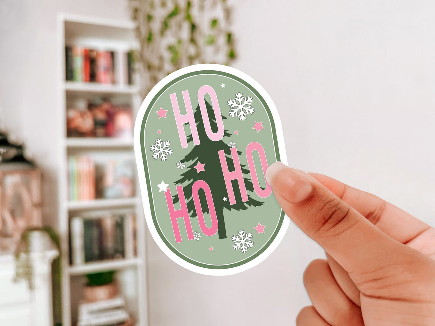 Ho Ho Ho Christmas Sticker