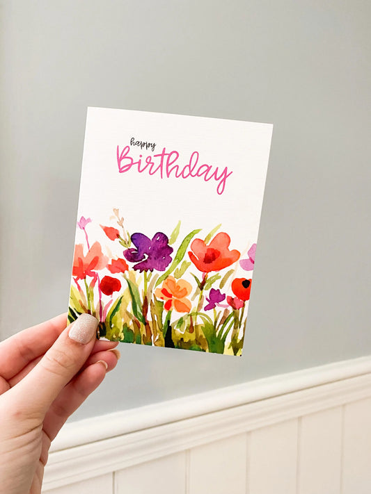 Wildflower Garden | Birthday Card