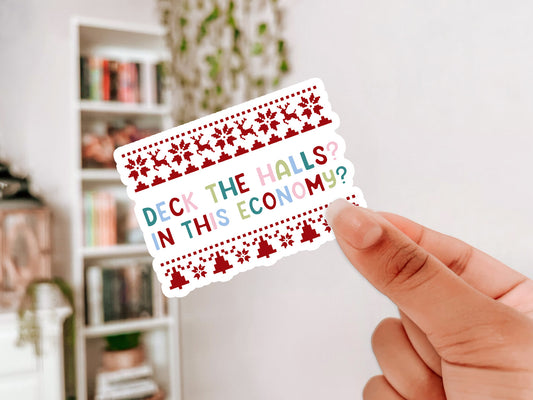 Christmas Economy Sticker