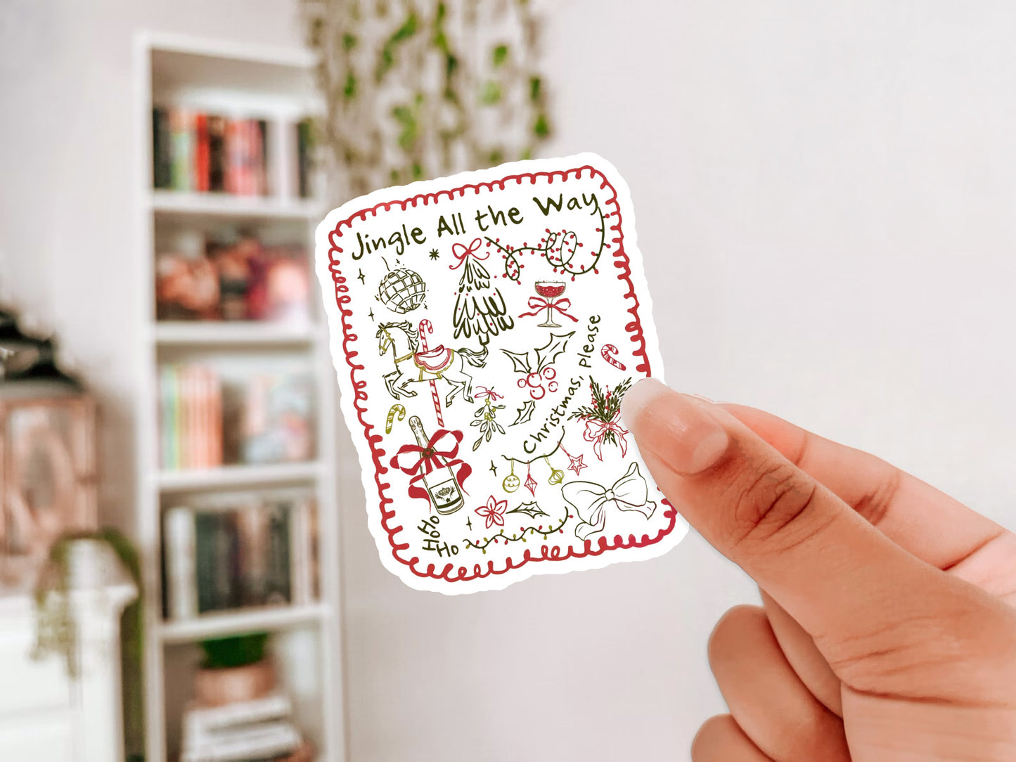 Jingle all the Way Sticker