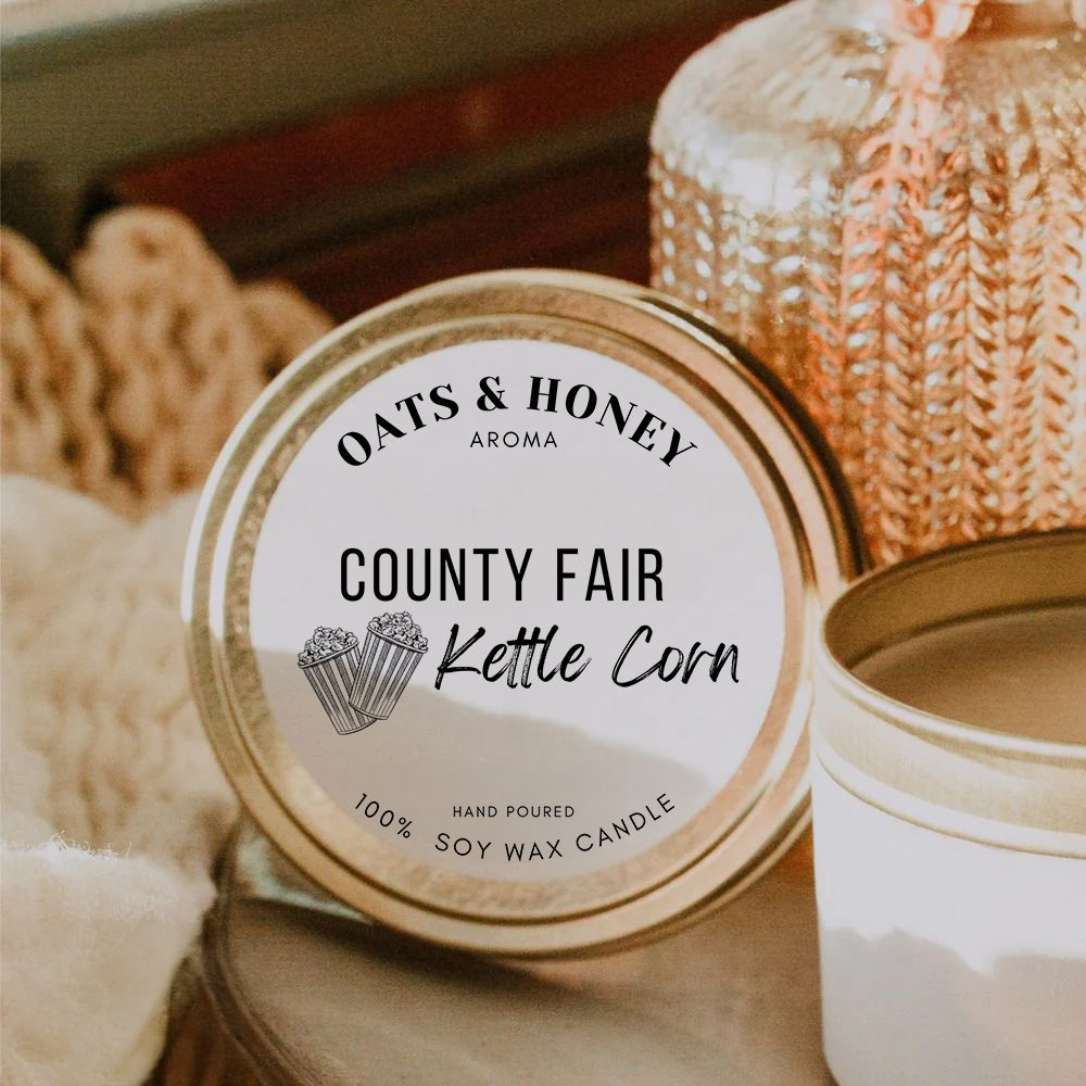 County Fair Kettle Corn | 2 oz. Soy Candle