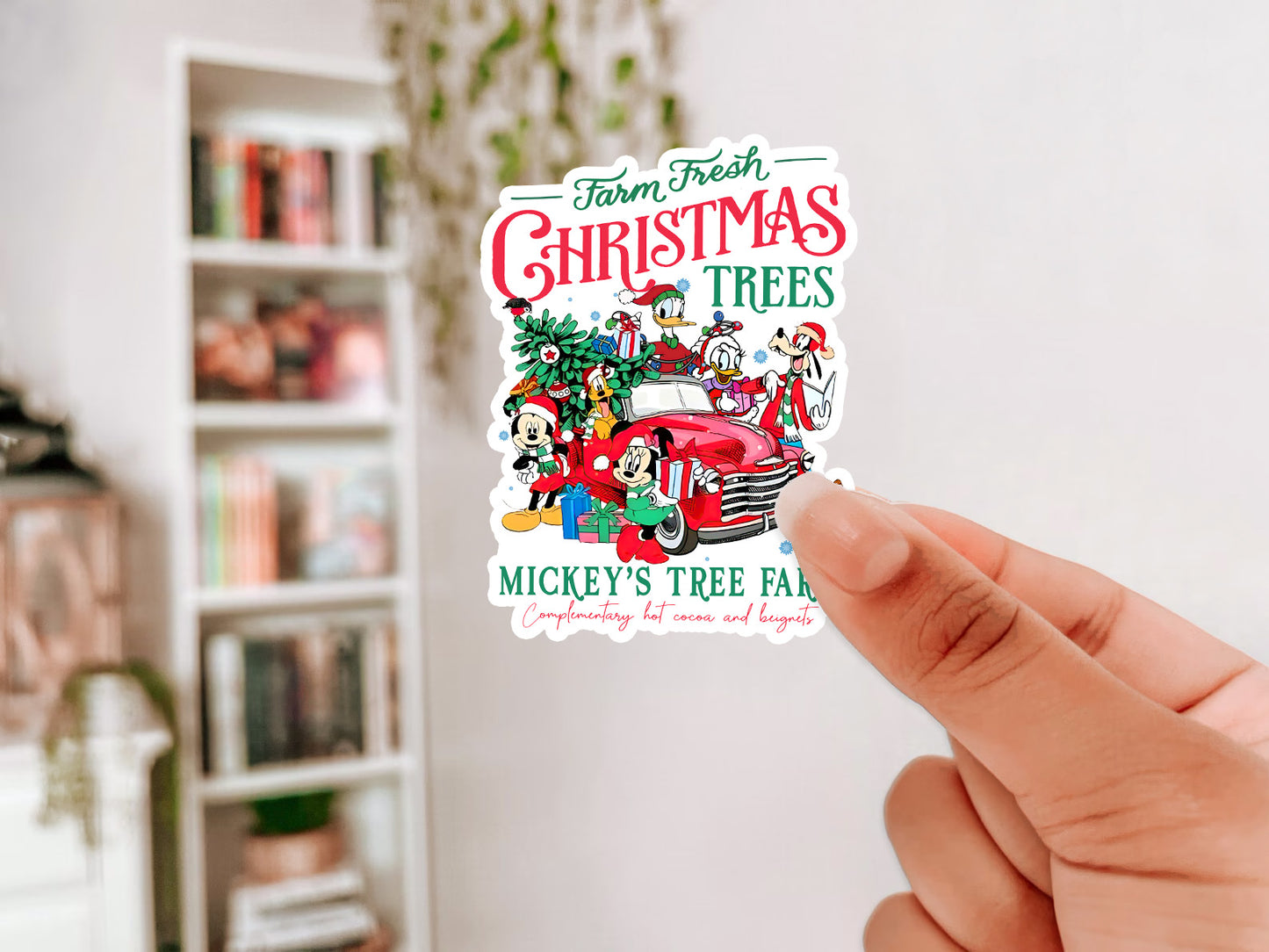 Mickey's Tree Farm Sticker
