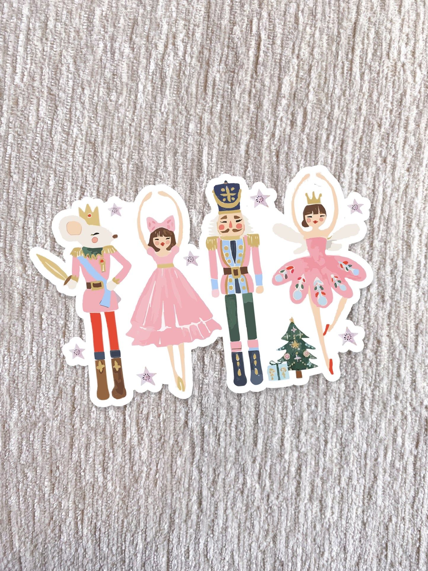 Nutcracker Ballet Sticker