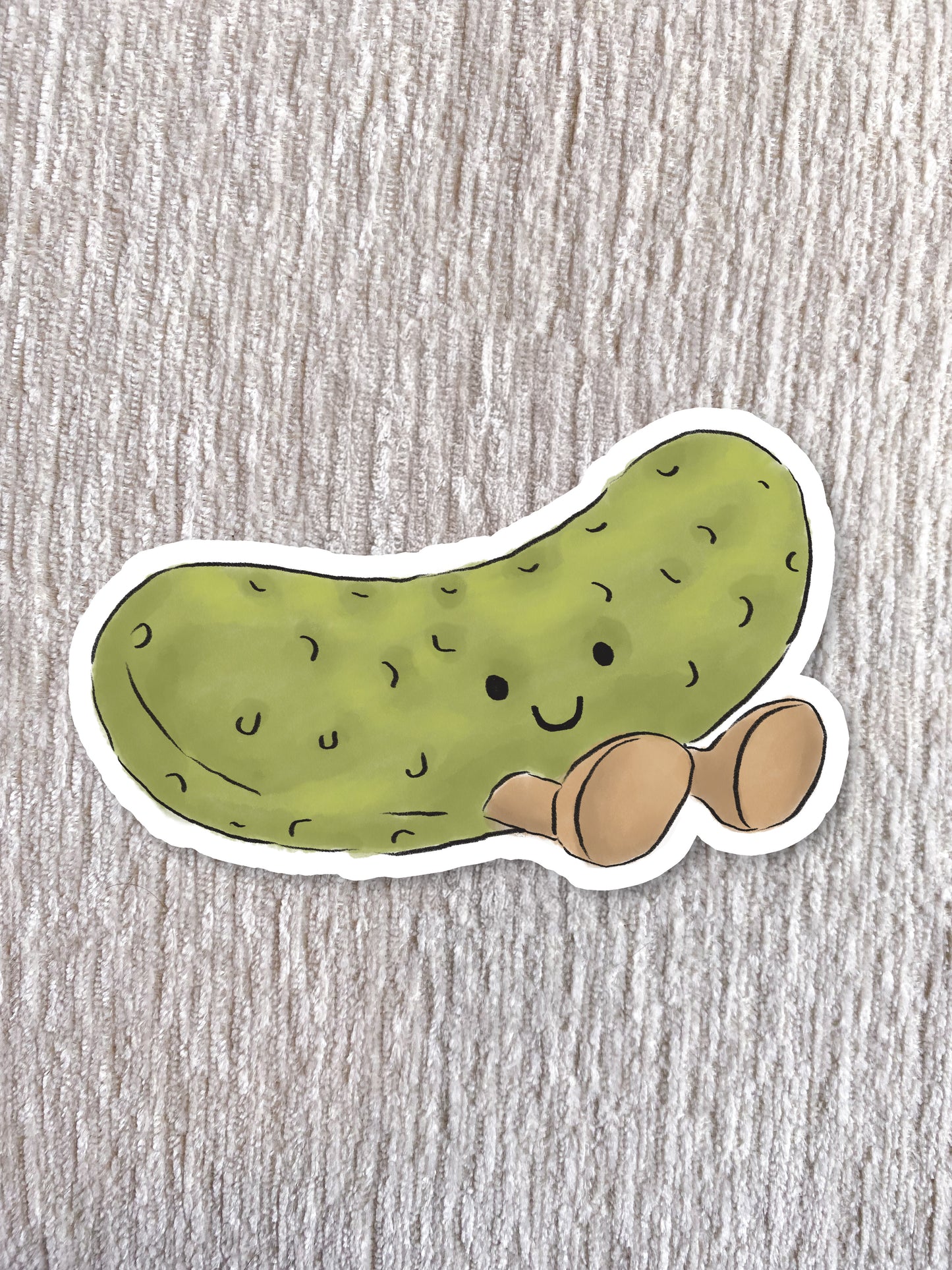 Jellycat Pickle Amusables Sticker
