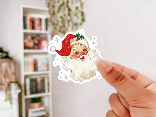 Classic Santa Sticker