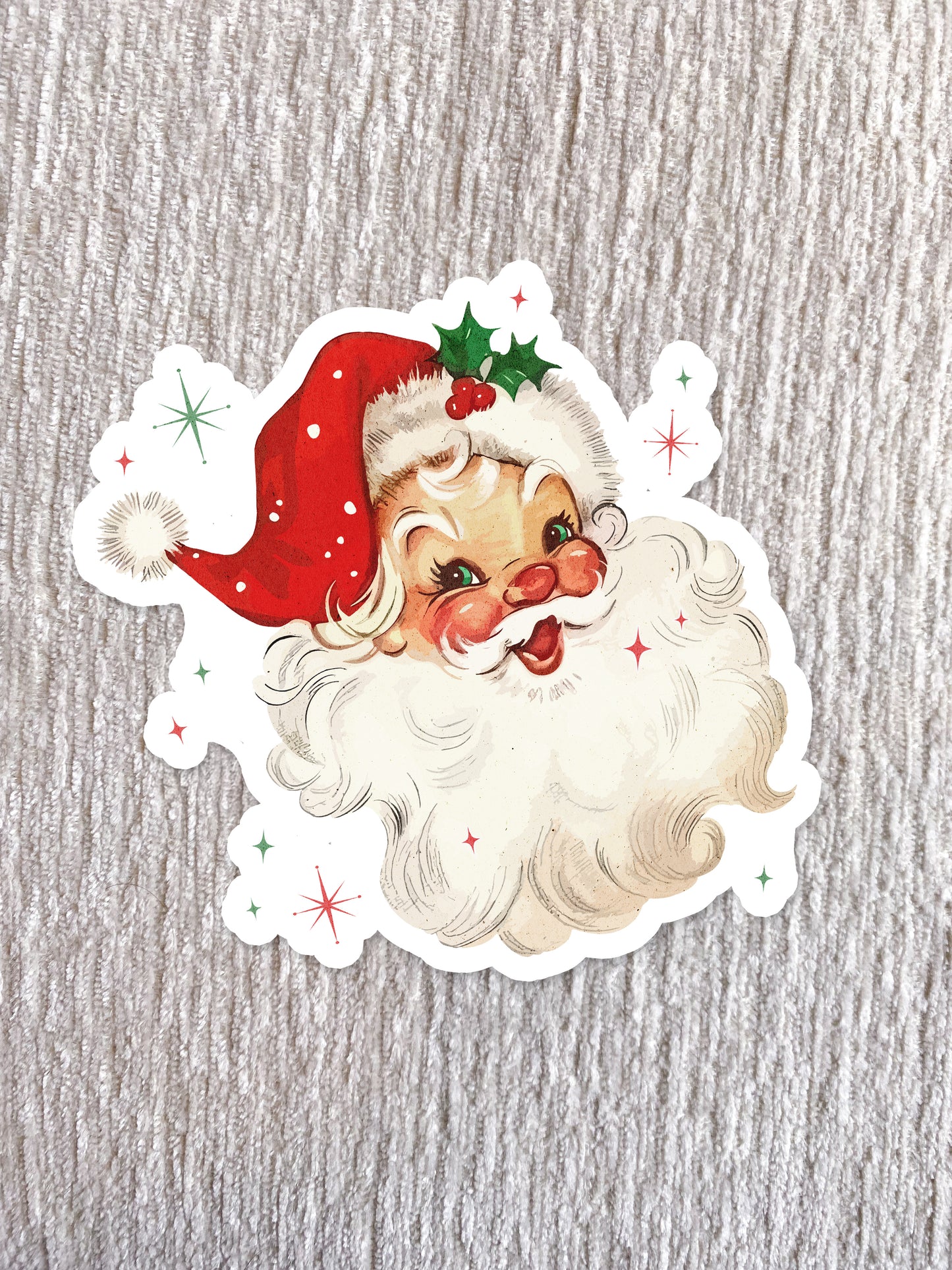 Classic Santa Sticker