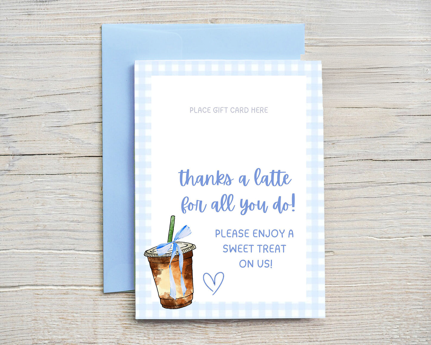Thanks a Latte | Teacher Appreciation Gift Card Holder