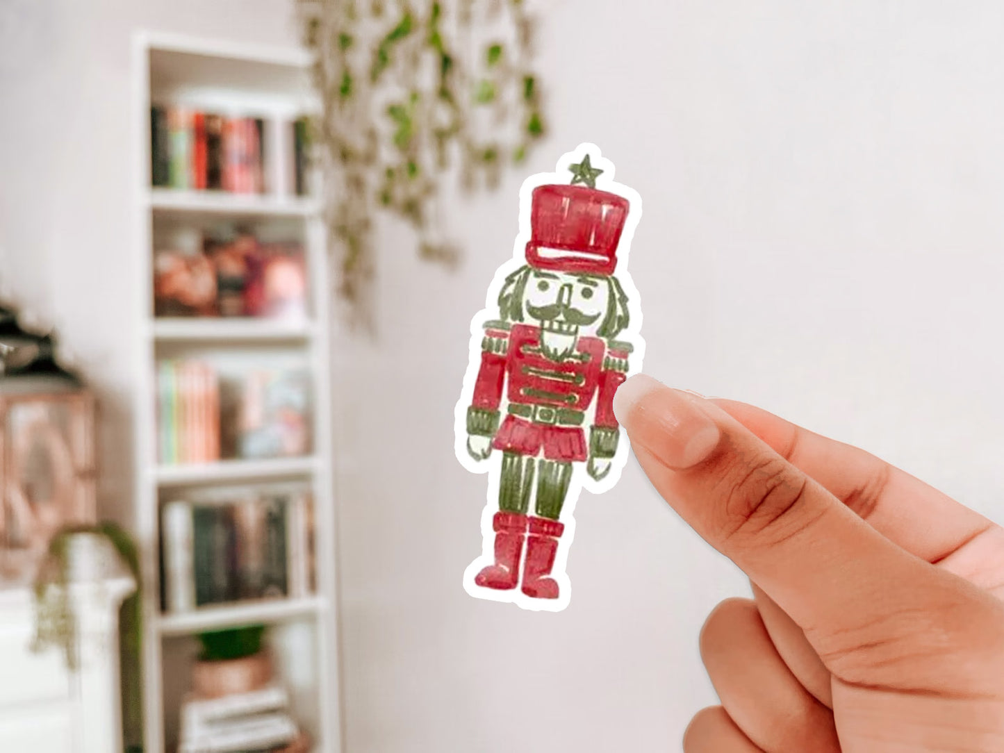 Watercolor Nutcracker Sticker