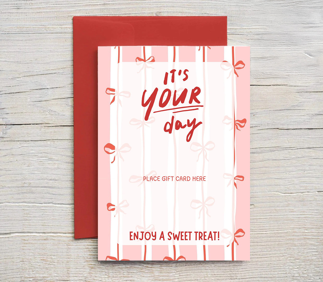 Your Day | Birthday Gift Card Holder